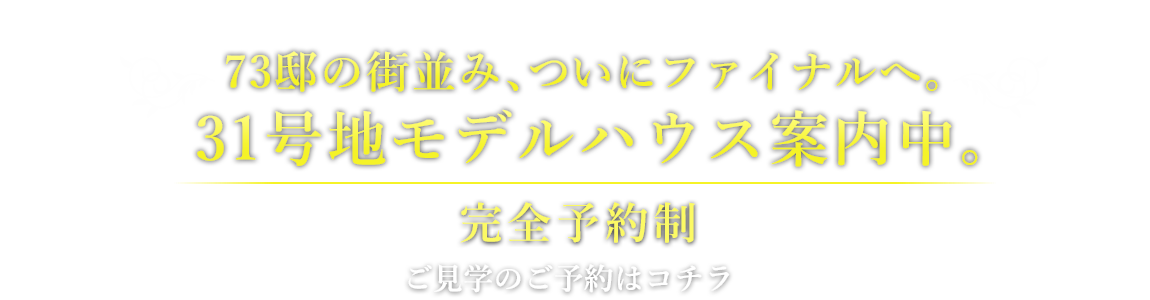 ついにファイナルへ。31号地モデルハウス案内中