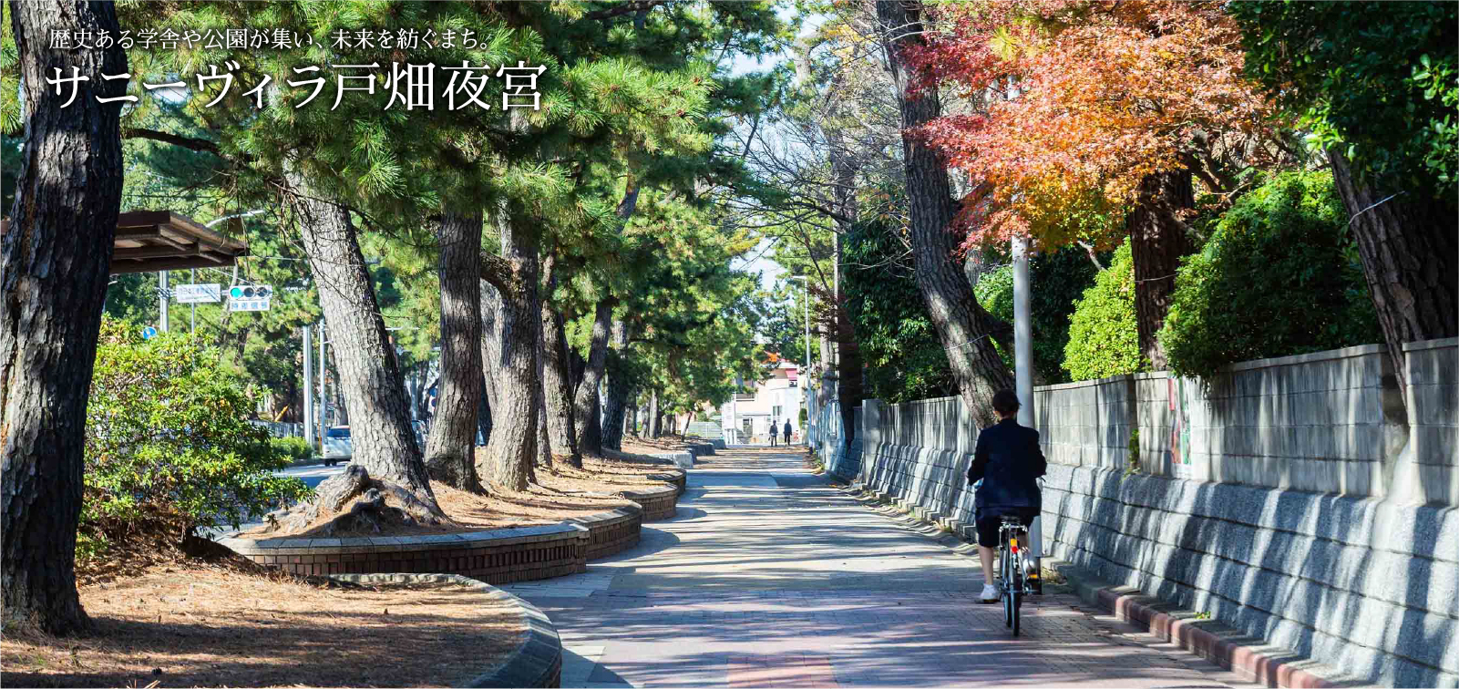 サニーヴィラ戸畑夜宮 歴史ある学舎や公園が集い、未来を紡ぐまち。