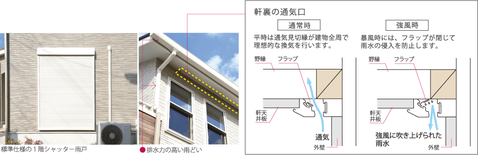 雨どい説明図