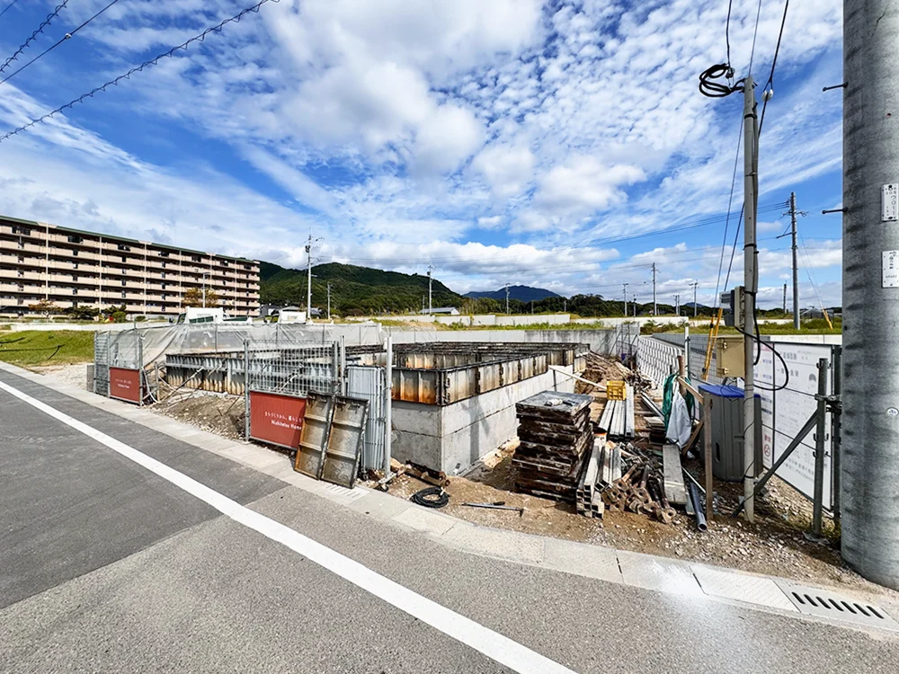 基礎工事の様子