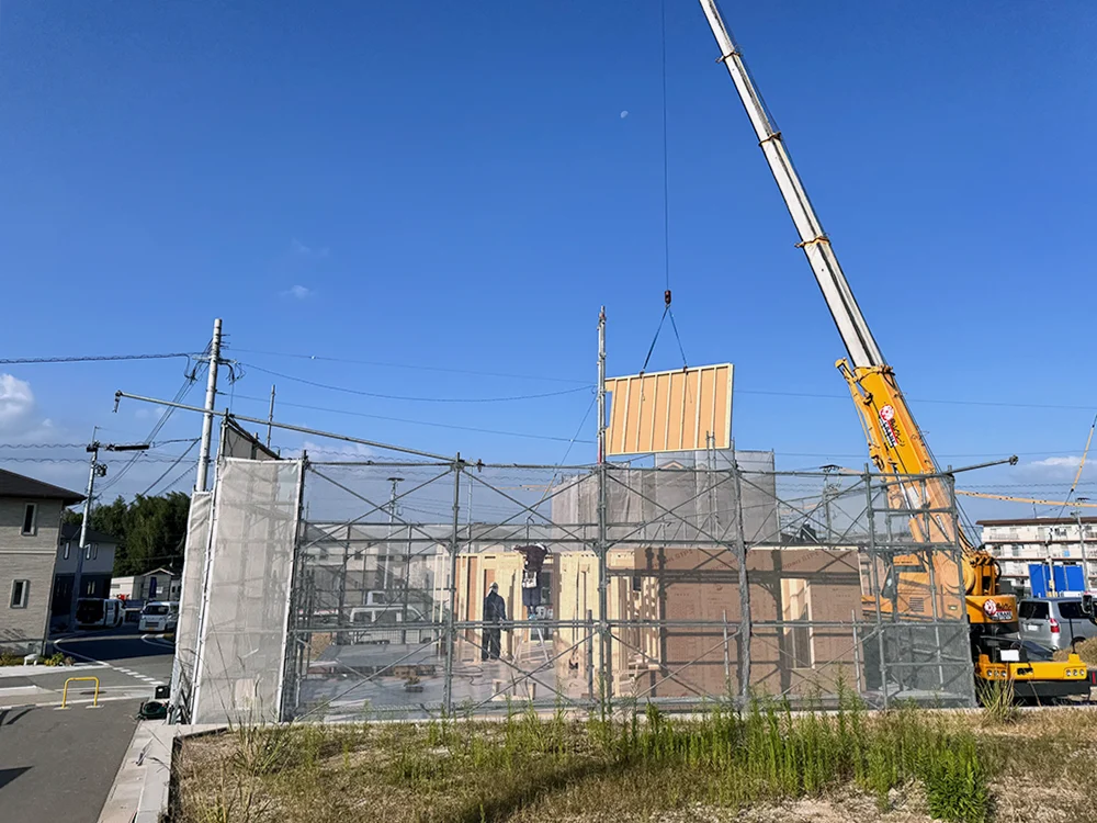 建方工事／上棟