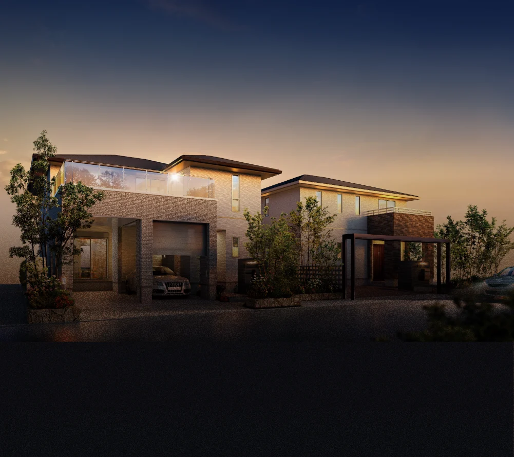 セミオーダーハウス〈建築条件付き宅地〉　イメージ画像