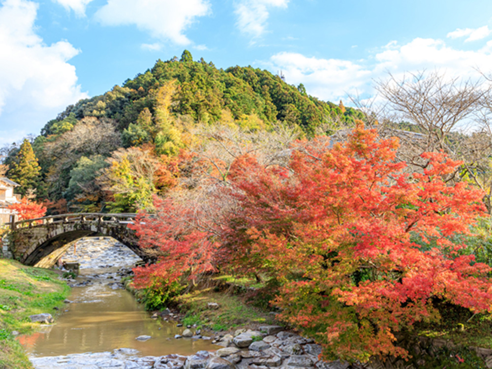 秋月眼鏡橋(提供:pixta.jp)