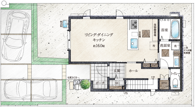 1F間取り図