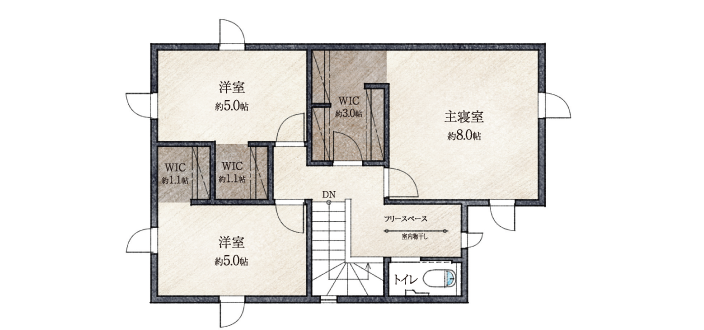 2F間取り図