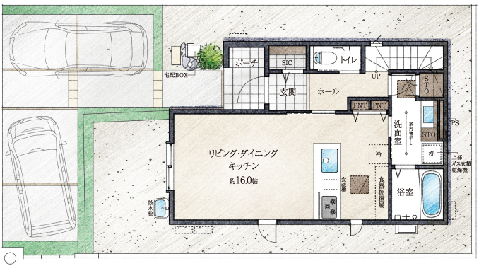 1F間取り図