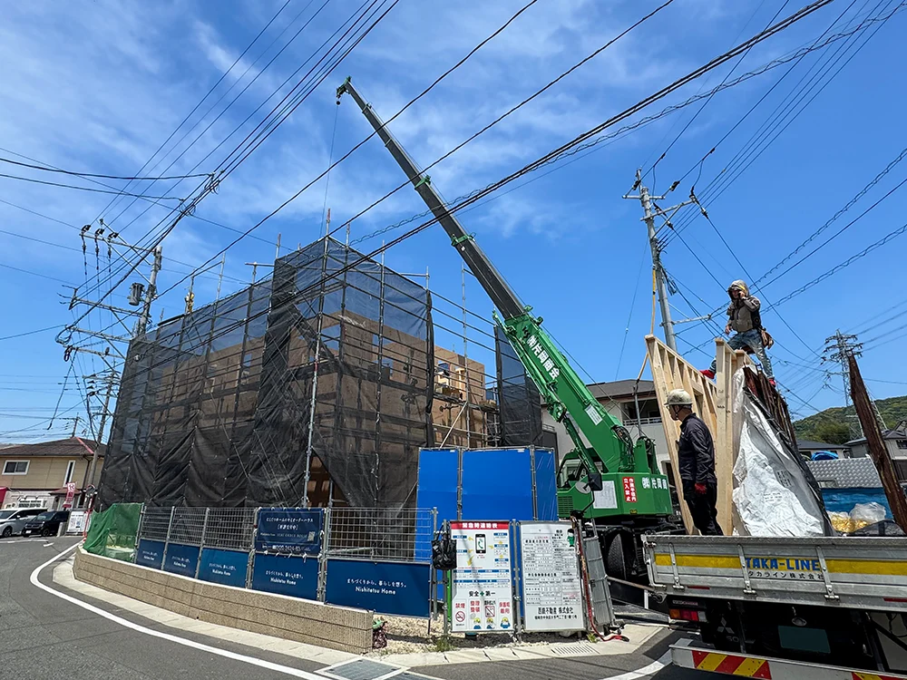 フレーミング工事・屋根工事