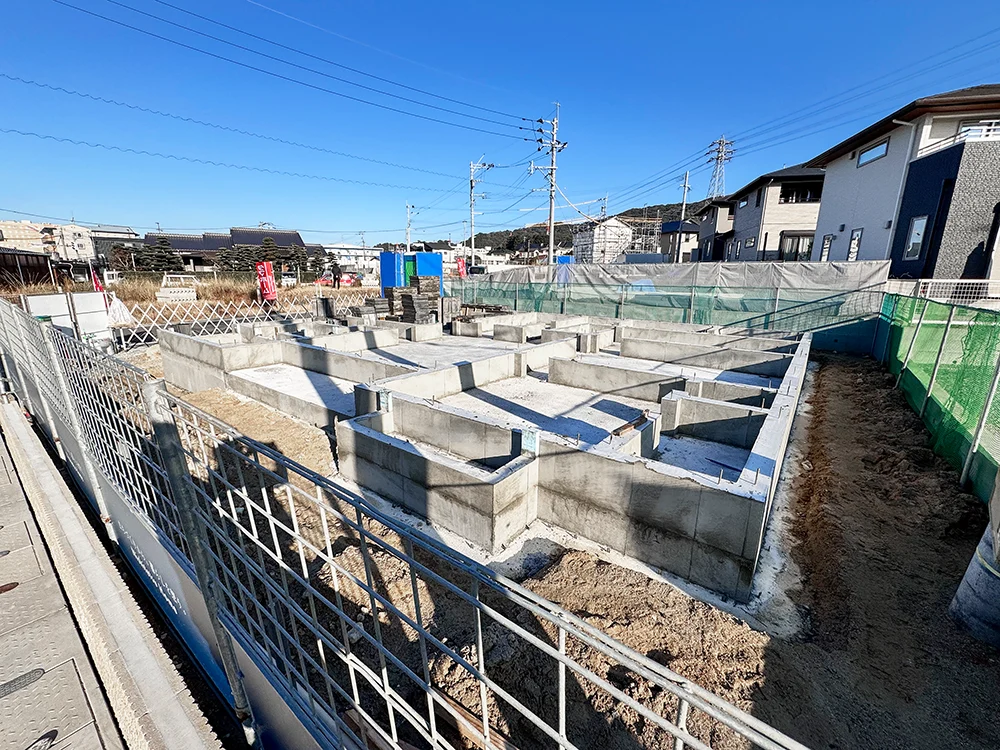 基礎工事の様子