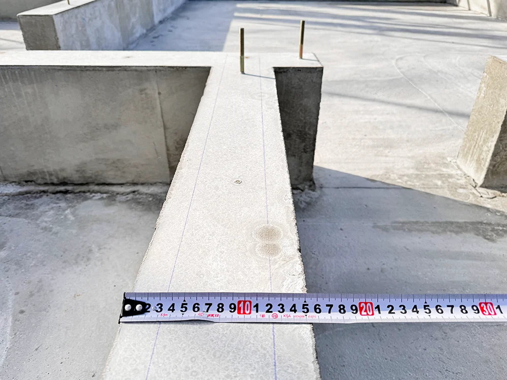 基礎工事の様子