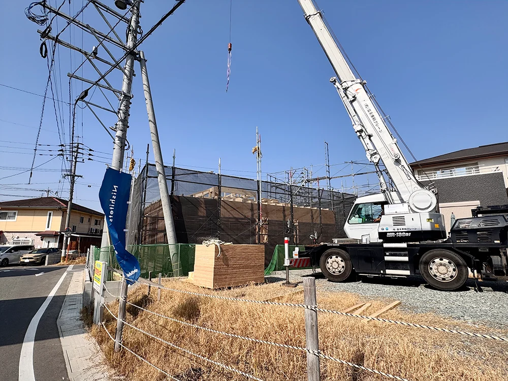 建方工事／上棟