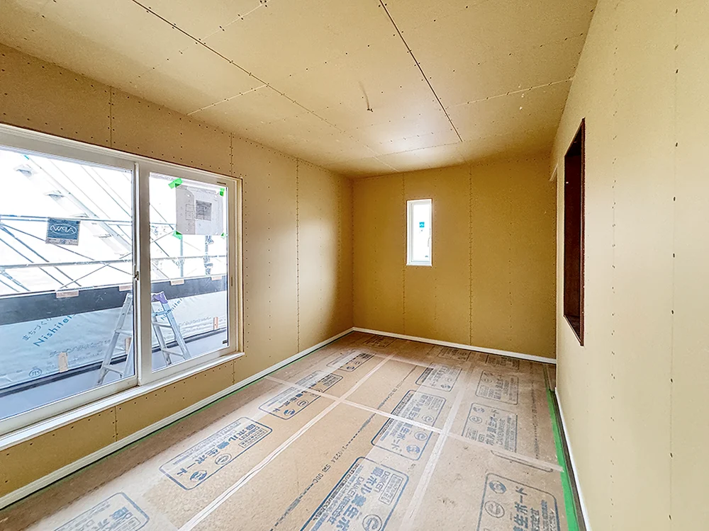 各部屋のつながりが見えてきた住まいの内部